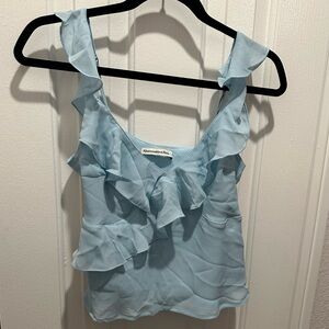 Abercrombie and Fitch Ruffle Women's Top